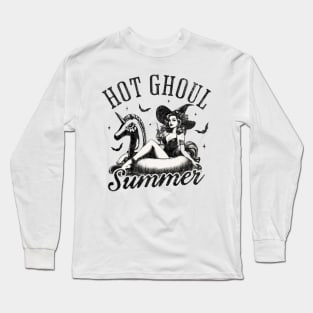 Hot Ghoul Summer Long Sleeve T-Shirt